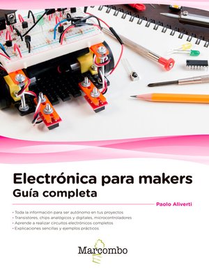 cover image of Electrónica para makers